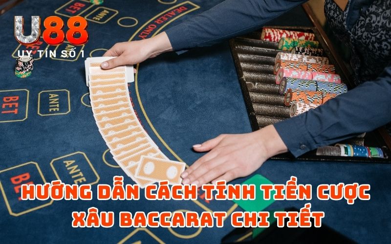 Hướng dẫn cách tính tiền cược xâu Baccarat chi tiết