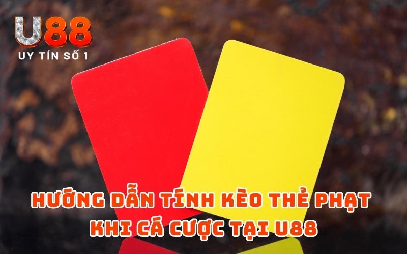 Hướng dẫn tính toán kèo thẻ phạt khi cá cược tại U88