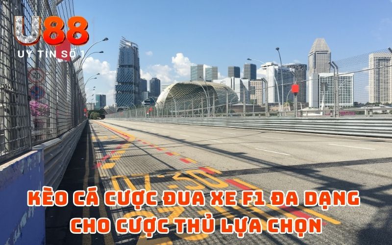 Kèo cá cược đua xe F1 đa dạng cho cược thủ lựa chọn