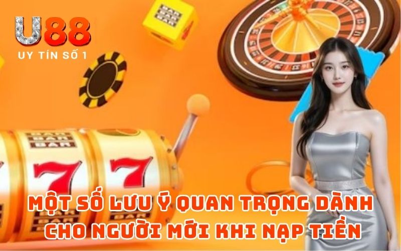 Một số lưu ý quan trọng dành cho người mới khi nạp tiền