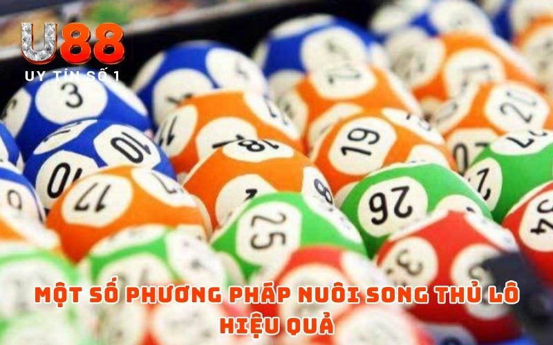 Một số phương pháp nuôi song thủ lô hiệu quả