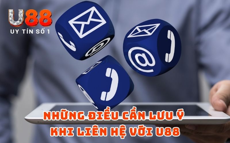 Những điều cần lưu ý khi liên hệ với U88